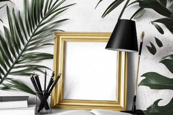 Download Single Blank Frame Mockup Setup - Blank frame Collection
