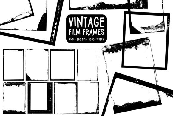 Download Vintage Photo Frame Png Clipart Set - Frame png Collection